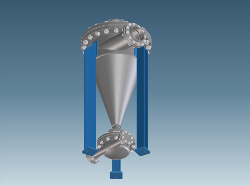 WMT_Hydrocyclone_inspectable_with_backwash_DN-200_02_isometric_xyz