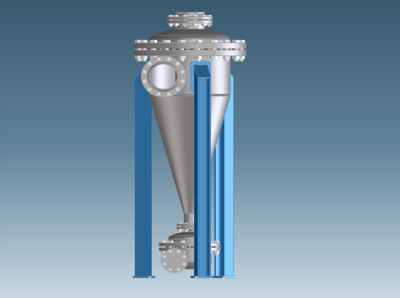 WMT_Hydrocyclone_inspectable_with_backwash_DN-200_05_assonometric_y