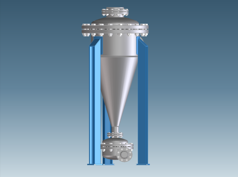 WMT_Hydrocyclone_inspectable_with_backwash_DN-200_06_assonometric_-y