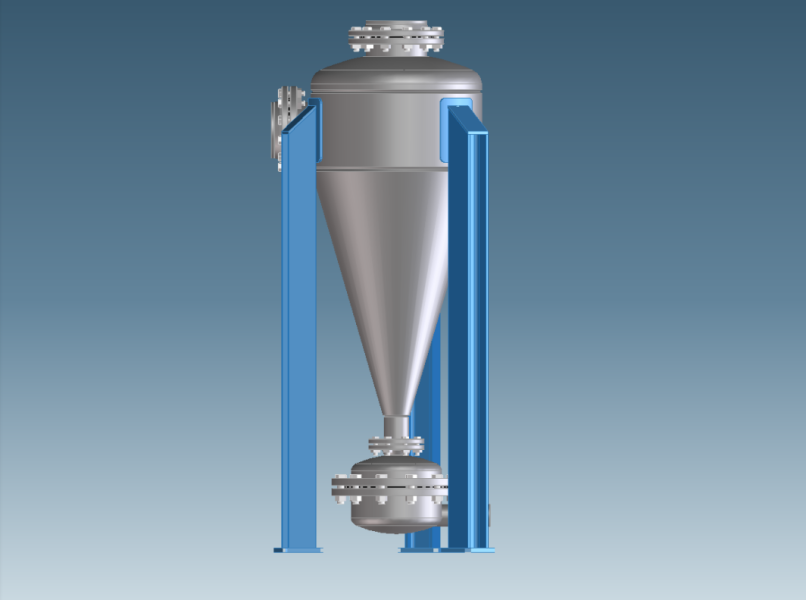 WMT_Hydrocyclone_with_accumulator_DN-200_04_assonometric_-x